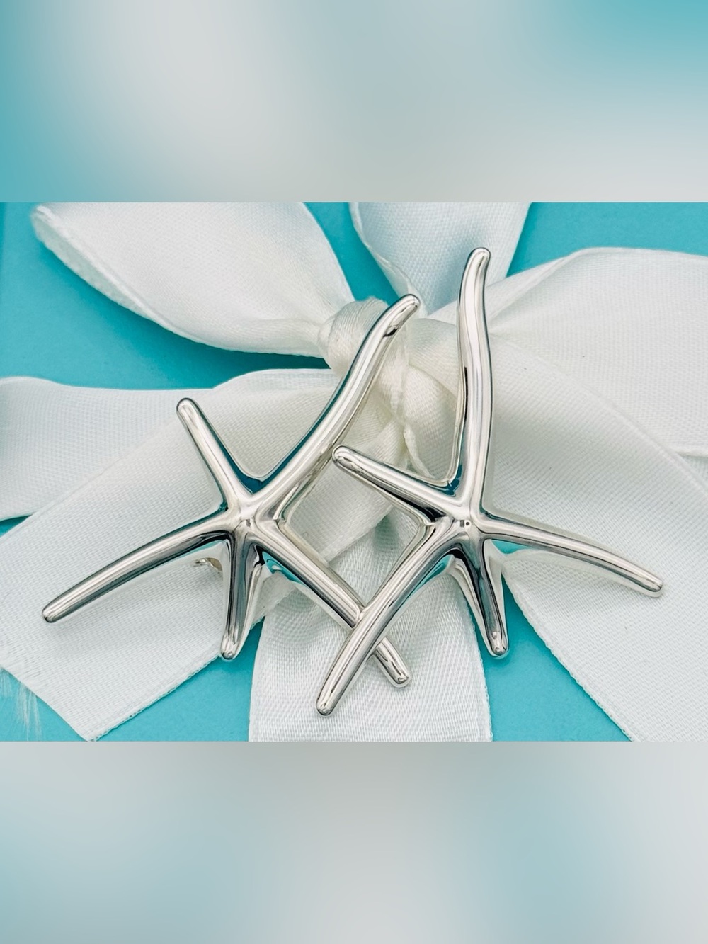 Tiffany & Co. starfish earrings XL